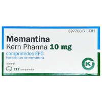 Мемантин Керн Фарма 10мг №112 таблетки, покрытые пленочной оболочкой